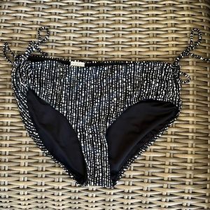 Athleta Size M Bikini bottom. Never word with interior tag attached.